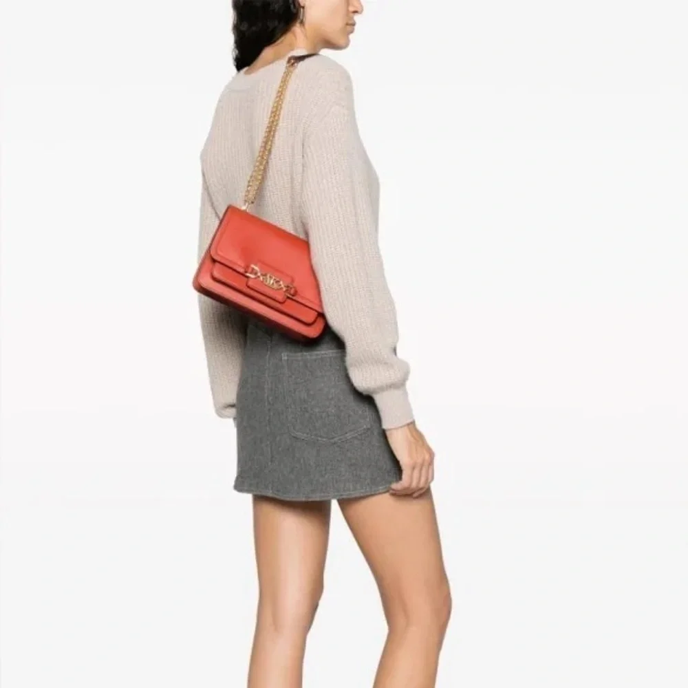 NWOT Michael kors Heather Large Leather Shoulder Bag